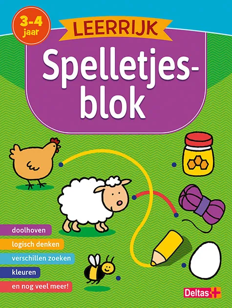 Leerrijk spelletjesblok | 9789044750980 Leerrijk spelletjesblok