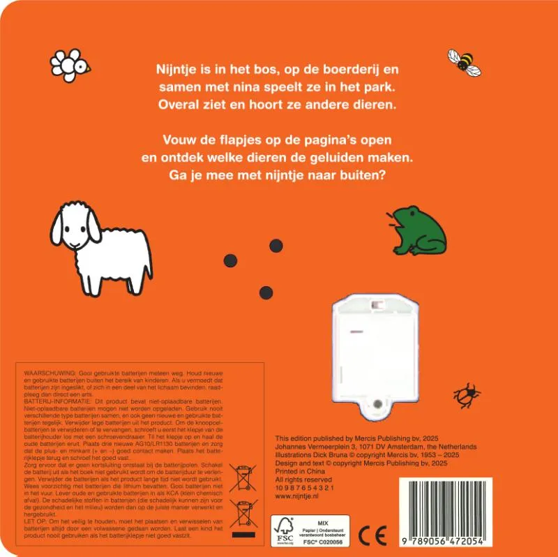 met nijntje naar buiten | 9789056472054 met nijntje naar buiten - Afbeelding 2