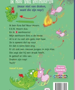 Alternative view of Ik hou van eenhoorns (maar niet van draken, want die zijn nep!)