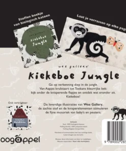 Alternative view of Wee Gallery Kiekeboe Jungle (stoffen boekje)