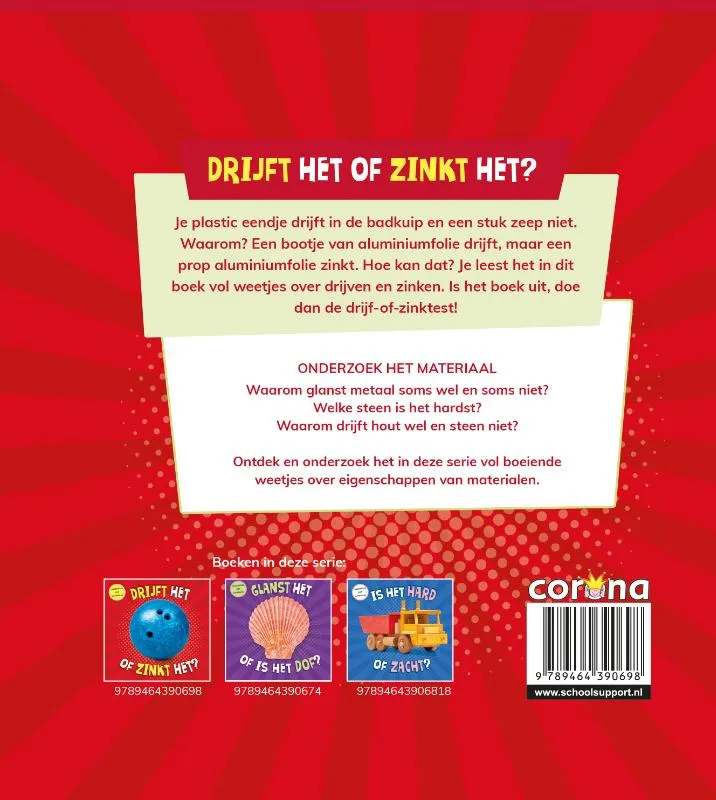 Blijft het drijven of zinkt het? | 9789464390698 Blijft het drijven of zinkt het? - Afbeelding 2