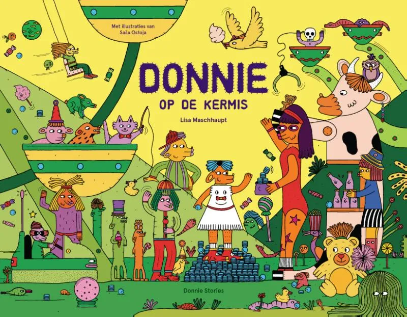 Donnie op de kermis | 9789083079899 Donnie op de kermis