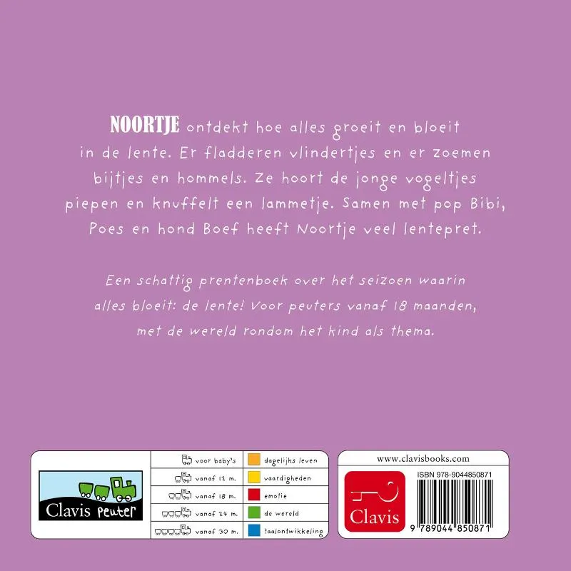 Noortje in de lente | 9789044850871 Noortje in de lente - Afbeelding 2