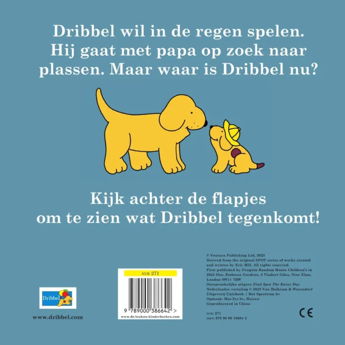 Dribbel speelt in de regen - Afbeelding 2