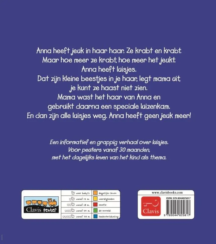 Anna heeft luisjes | 9789044825817 Anna heeft luisjes - Afbeelding 2