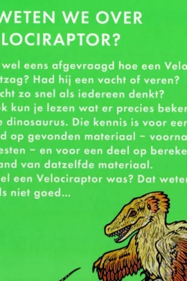 Hoe snel was een velociraptor? | 9789053417980 Hoe snel was een velociraptor? | 9789053417980