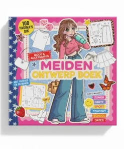 MEIDEN Ontwerpboek - 100 pagina’s vol modepret