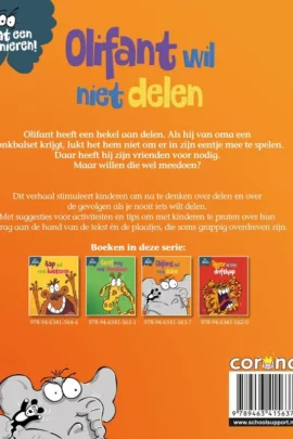 Alternative view of Olifant wil niet delen