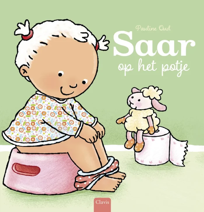 Saar op het potje
