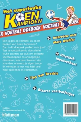 Alternative view of Het superleuke Koen Kampioen voetbal doeboek