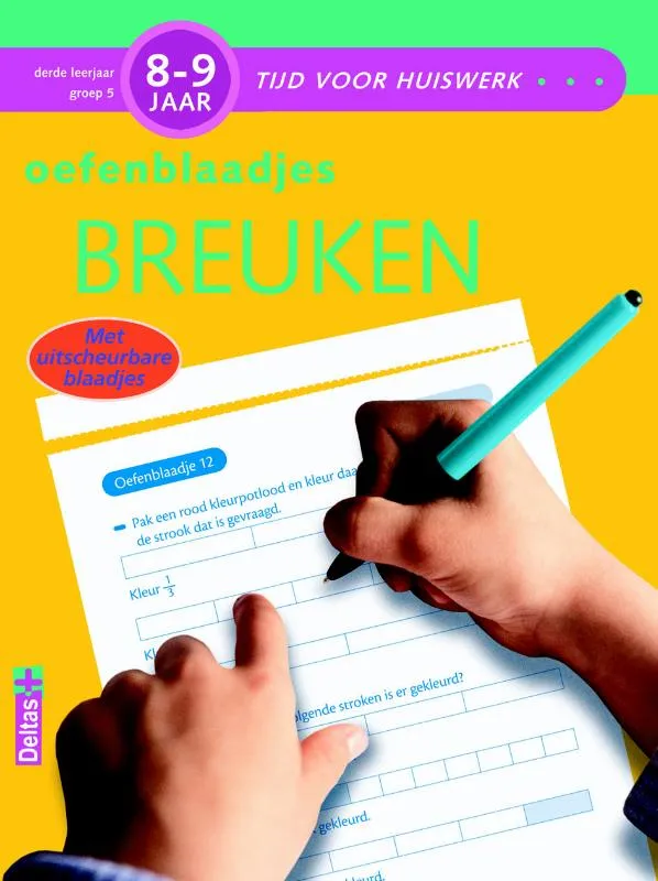 Oefenblaadjes breuken (8-9 j.) | 9789044726299 Oefenblaadjes breuken (8-9 j.)