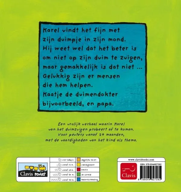 Karel en zijn duimpje | 9789044827262 Karel en zijn duimpje - Afbeelding 2