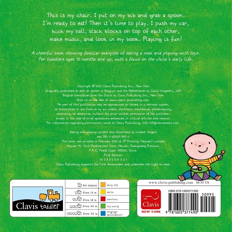 Eating and Playing | 9781605377490 Eating and Playing - Afbeelding 2