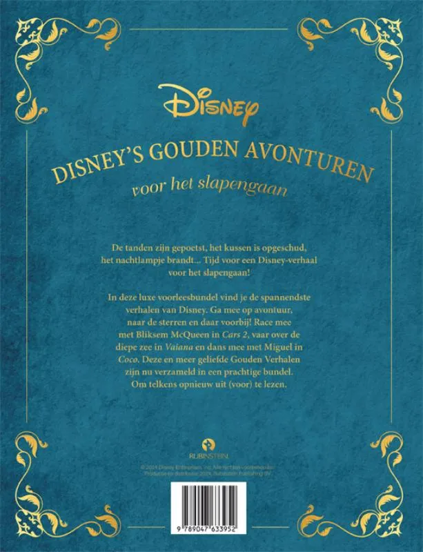 Disney's gouden avonturen voor het slapengaan | 9789047633952 Disney's gouden avonturen voor het slapengaan - Afbeelding 2