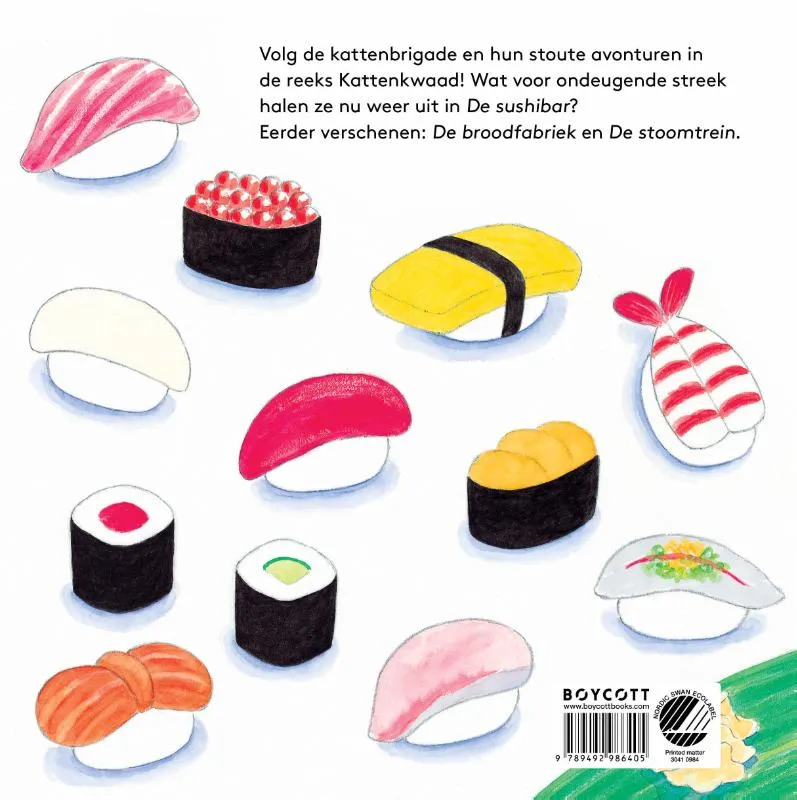 De sushibar | 9789492986405 De sushibar - Afbeelding 2