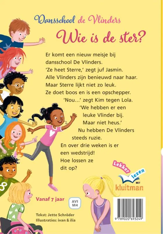 Dansschool de Vlinders. Wie is de ster? | 9789020693249 Dansschool de Vlinders. Wie is de ster? - Afbeelding 2