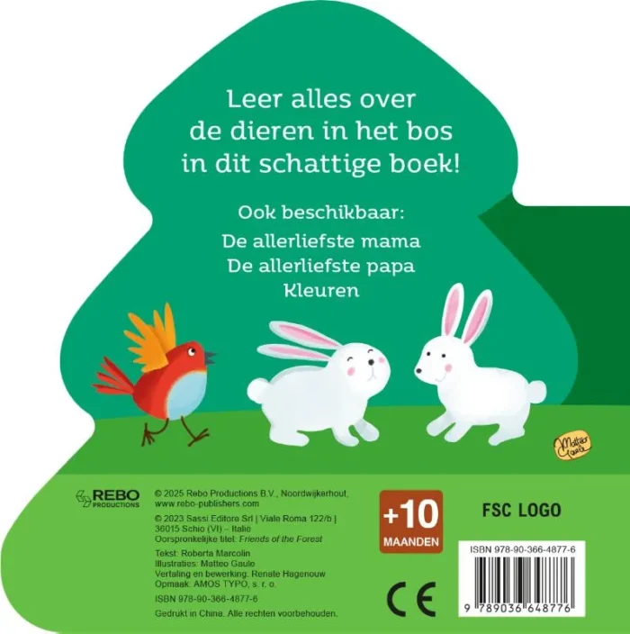 Dieren in het bos - Afbeelding 2