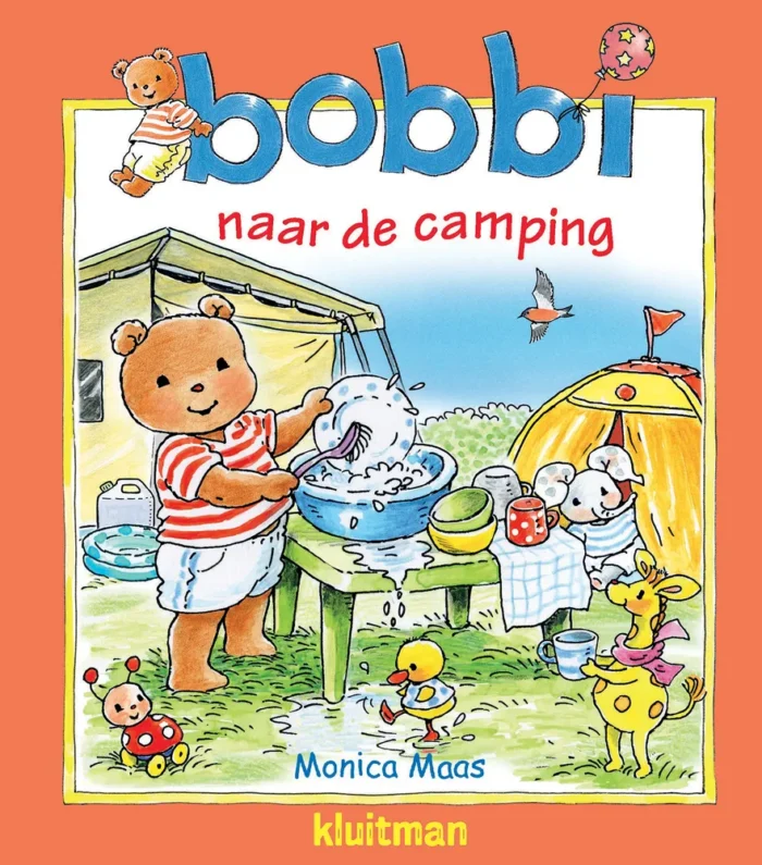 Bobbi naar de camping