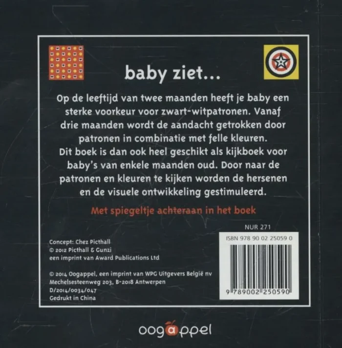 kijkboek met spiegeltje | 0-6 maanden - Afbeelding 2