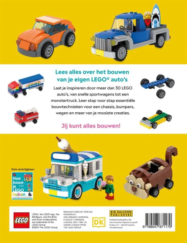 Hoe bouw je LEGO auto's | 9789047871170 Hoe bouw je LEGO auto's - Afbeelding 2