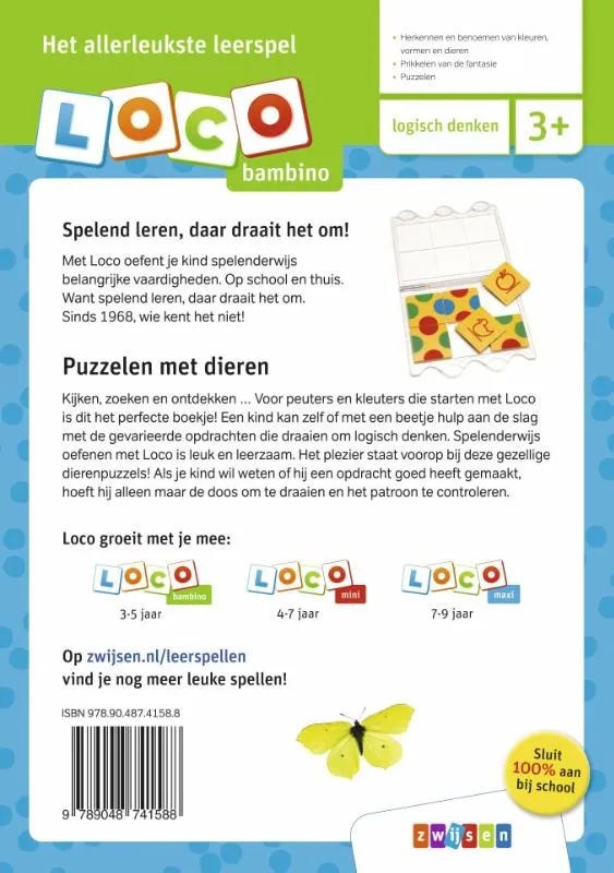 Loco bambino dierenpuzzels | 9789048741588 Loco bambino dierenpuzzels - Afbeelding 2