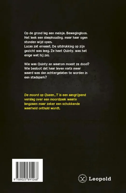 De moord op Queen_T | 9789025891268 De moord op Queen_T - Afbeelding 2
