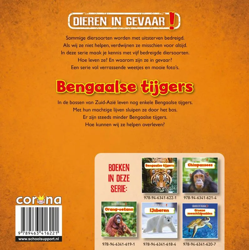 Bengaalse tijgers | 9789463416221 Bengaalse tijgers - Afbeelding 2