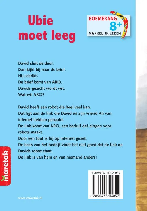 Ubie moet leeg | 9789043704892 Ubie moet leeg - Afbeelding 2