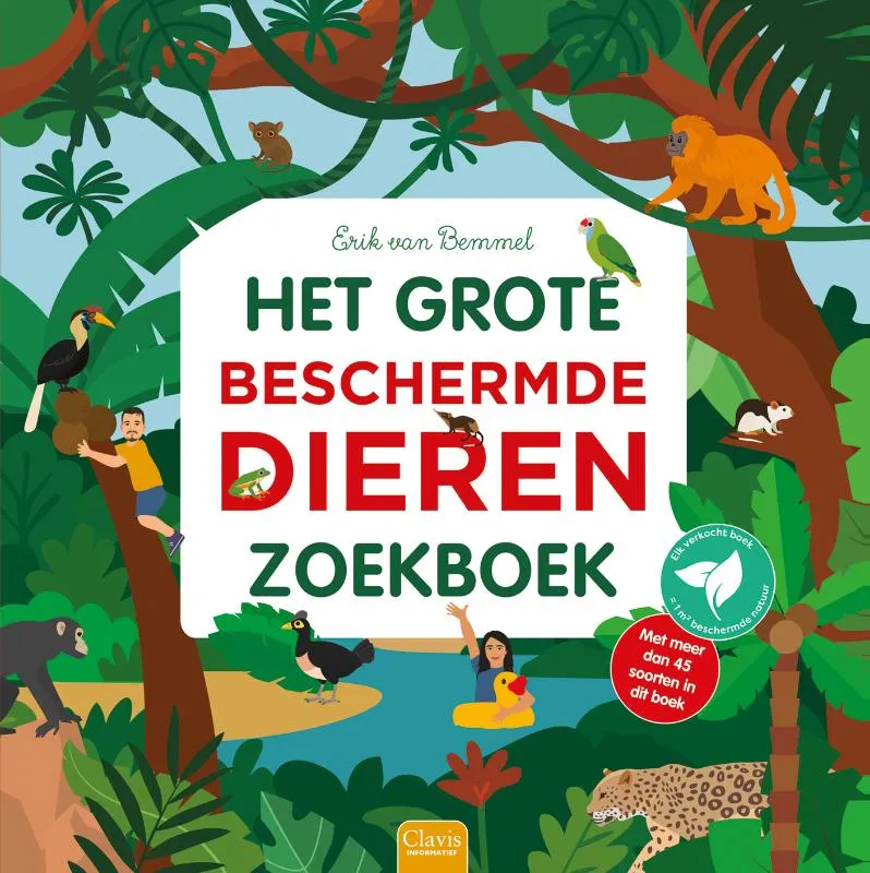 Het grote beschermdedierenzoekboek | 9789044861716 Het grote beschermdedierenzoekboek