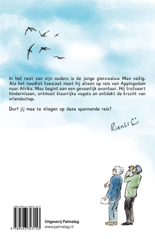 Gierzwaluw Max | 9789493343153 Gierzwaluw Max - Afbeelding 2
