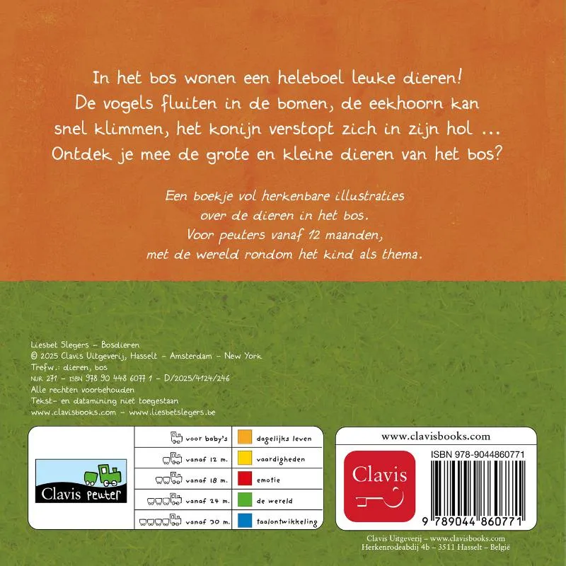 Bosdieren | 9789044860771 Bosdieren - Afbeelding 2