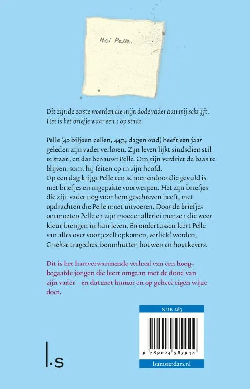 Briefjes voor Pelle | 9789024589944 Briefjes voor Pelle - Afbeelding 2