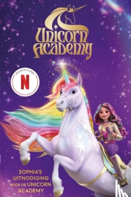 Sophia's uitnodiging voor Unicorn Academy