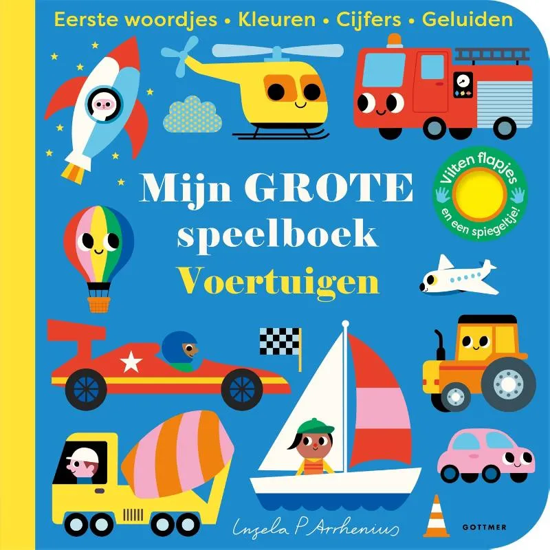 Mijn grote speelboek Voertuigen | 9789025781293 Mijn grote speelboek Voertuigen