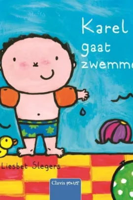 Karel gaat zwemmen