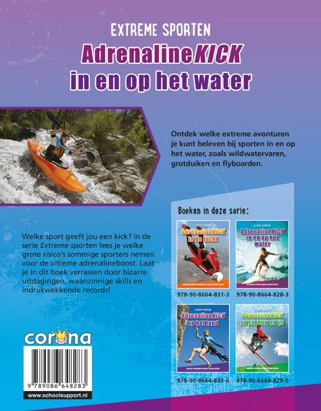 Adrenalinekick in en op het water | 9789086648283 Adrenalinekick in en op het water - Afbeelding 2