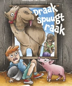 Draak spuugt raak