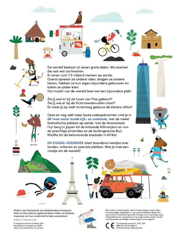 De wereld rond | 9789401468343 De wereld rond - Afbeelding 2