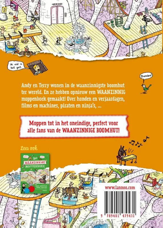 Het tweede waanzinnige moppenboek | 9789401479431 Het tweede waanzinnige moppenboek - Afbeelding 2