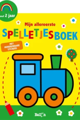 Spelletjesblok met viltstift 3+ Dieren