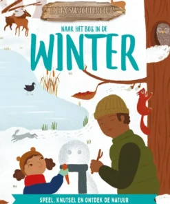 Naar het bos in de winter