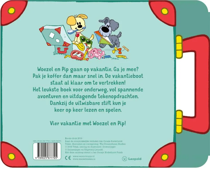 Woezel & Pip gaan op vakantie! | 9789025877705 Woezel & Pip gaan op vakantie! - Afbeelding 2