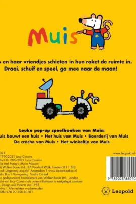 Muis gaat naar de maan | 9789025880101