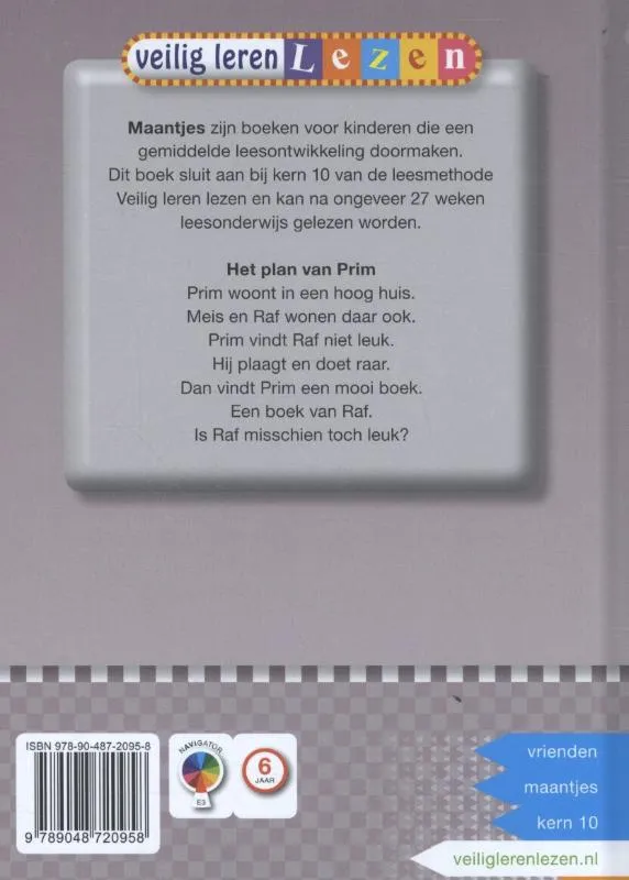 Het plan van Prim | 9789048720958 Het plan van Prim - Afbeelding 2