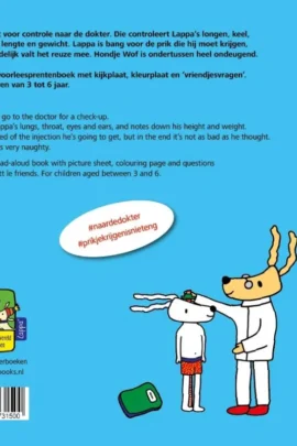 Lappa bij de dokter- Lappa goes to the doctor (NL-UK) | 9789492731500