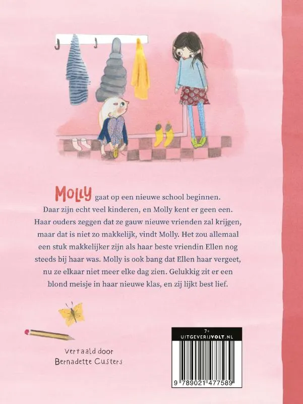 Molly op de nieuwe school | 9789021477589 Molly op de nieuwe school - Afbeelding 2