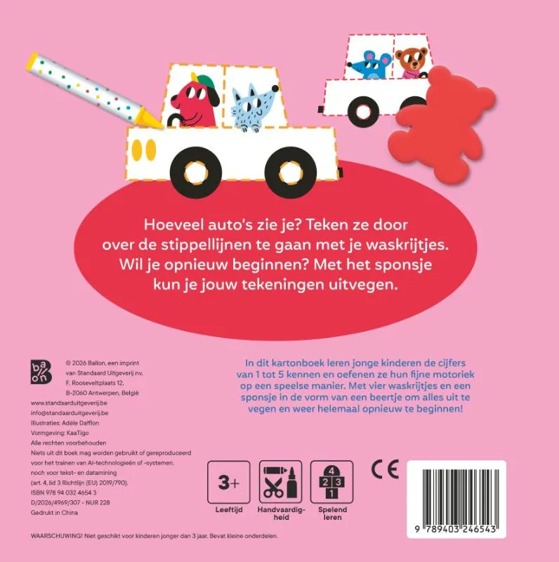 Ik leer tellen | 9789403246543 Ik leer tellen - Afbeelding 2