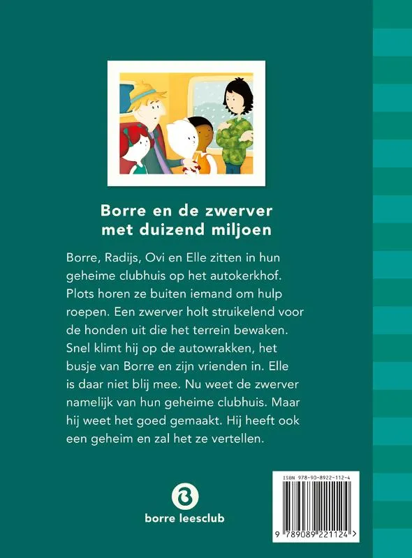 Borre en de zwerver met duizend miljoen | 9789089221124 Borre en de zwerver met duizend miljoen - Afbeelding 2