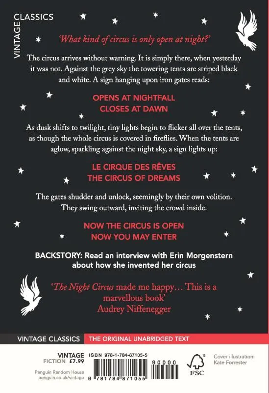 The Night Circus | 9781784871055 The Night Circus - Afbeelding 2