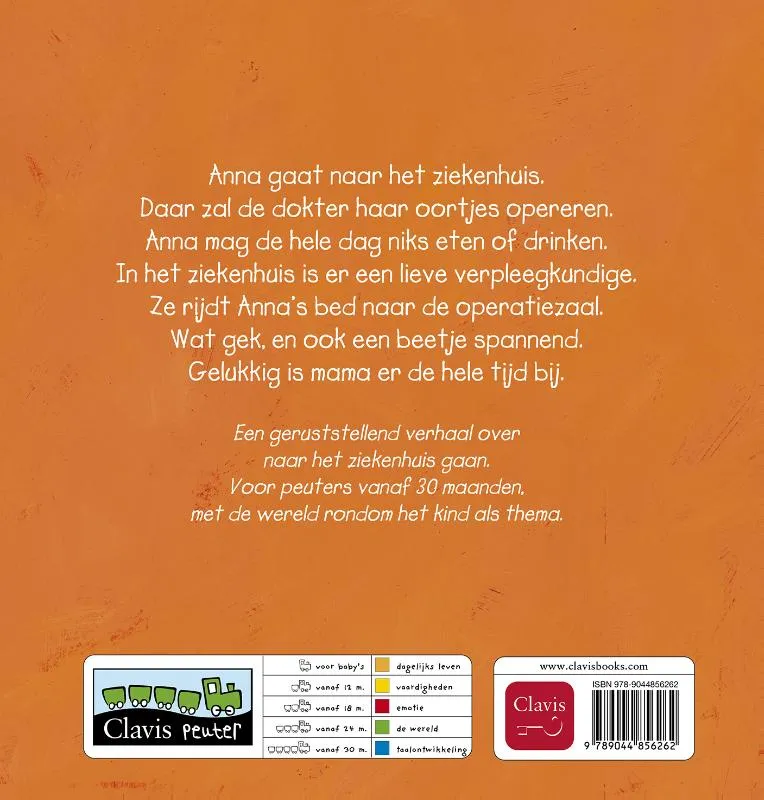 Anna in het ziekenhuis | 9789044856262 Anna in het ziekenhuis - Afbeelding 2